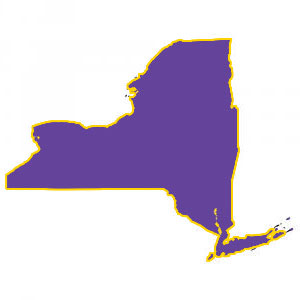 map of New York States